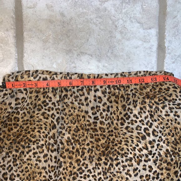 Flamingo High Low Leopard Print Skirt 📢 5 for $20 - Picture 5 of 5